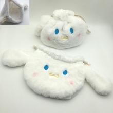 Cinnamoroll anime plush drawstring wallet coin pur...