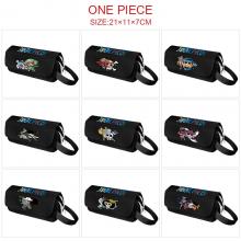 One Piece anime portable pen case pencil bag