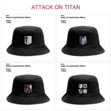 Attack on Titan anime bucket hat cap