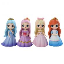 Rainbow Princess anime figures set(4pcs a set)(OPP bag)