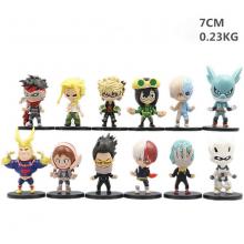 My Hero Academia anime figures set(12pcs a set)(OP...