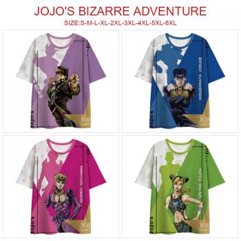 JoJo's Bizarre Adventure anime short sleeve t-shirt