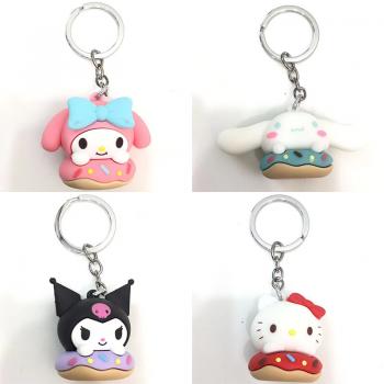 Melody Kuromi Cinnamoroll figure doll key chain