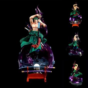 One Piece GK Zoro anime figure(can lighting)