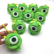 3inches Monsters University anime plush doll set(10pcs a set)