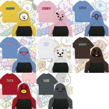 BTS BT21 star funny cotton t-shirt