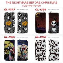 The Nightmare Before Christmas long zipper wallet ...