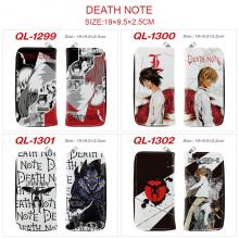 Death Note anime long zipper wallet purse