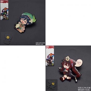 Genshin Impact game brooch pin