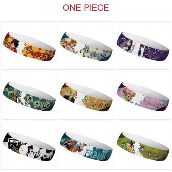 One Piece sports headbands headwrap sweatband