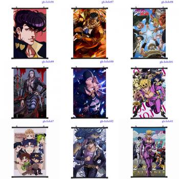 JoJo's Bizarre Adventure anime wall scroll wallscrolls