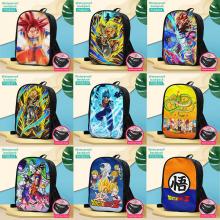 Dragon Ball anime waterproof backpack bag