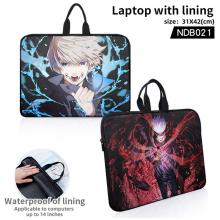 Jujutsu Kaisen anime laptop with lining computer package bag