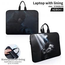 Batman laptop with lining computer package bag