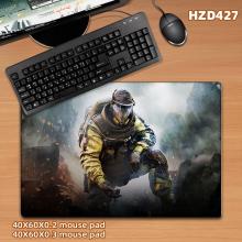 Rainbow Six game big mouse pad 40X60CM