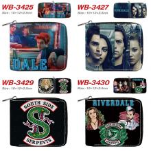 Riverdale zipper wallet purse
