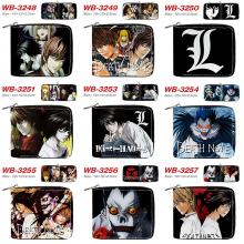 Death Note anime zipper wallet purse