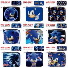 Sonic the Hedgehog zipper wallet purse