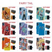 Fairy Tail phone flip cover case iphone 13/12/11