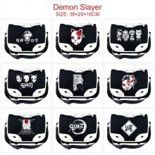 Demon Slayer waterproof nylon satchel shoulder bag