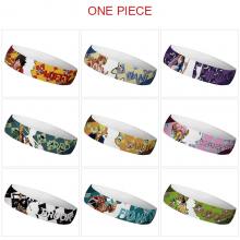 One Piece sports headbands headwrap sweatband