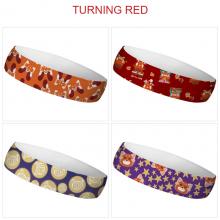 Turning Red sports headbands headwrap sweatband