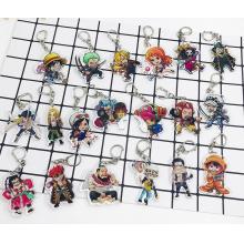 One Piece anime acrylic key chain