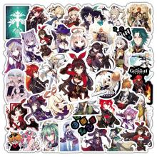 Genshin Impact game stickers set(50pcs a set)