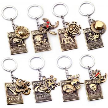 One Piece anime key chain