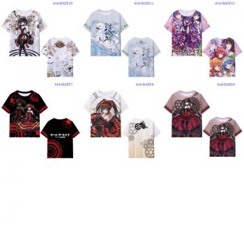 Date A Live anime micro fiber t-shirt t shirt