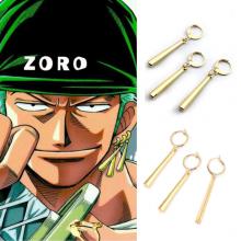 One Piece Zoro anime earrings(3pcs a set)