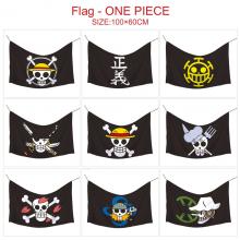 One Piece anime flags