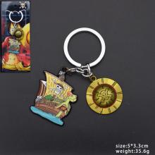 One Piece anime key chain/necklace