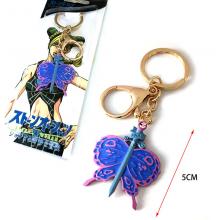 JoJo's Bizarre Adventure Stone Ocean anime key cha...