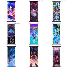 Sonic The Hedgehog game wall scroll wallscrolls 40*102CM