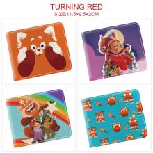 Turning Red anime wallet