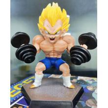 Dragon Ball muscle Vegeta fitness anime figure