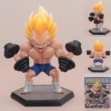 Dragon Ball muscle Vegeta fitness anime figure