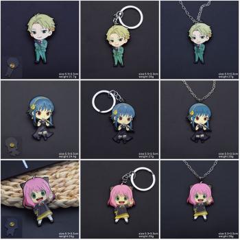 SPY FAMILY anime key chain/necklace/pin