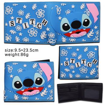 Stitch anime silicon wallet