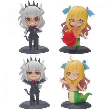 My Devil Forever Dropkick on my devil anime figures set(4pcs a set)(OPP bag)