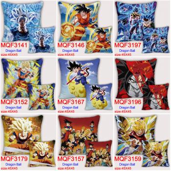 Dragon Ball anime two-sided pillow 450*450MM