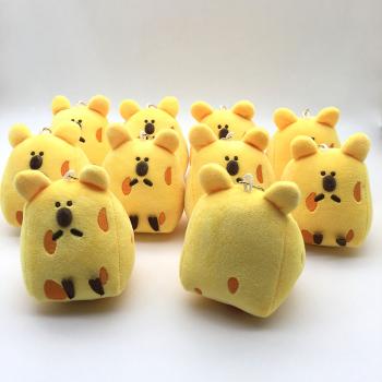 4inches Quokka cheese anime plush dolls set(10pcs a set)