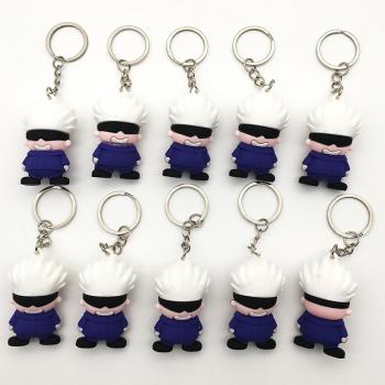 Jujutsu Kaisen anime figure dolls key chain set(10pcs a set)