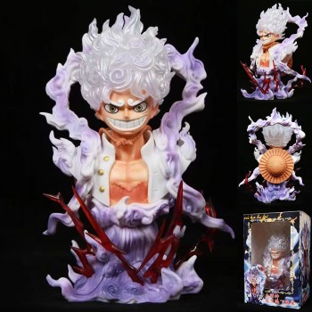 One Piece Nika Luffy GEAR G5 half body anime figure