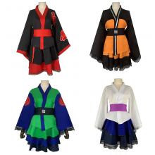 Naruto anime kimono cloak mantle