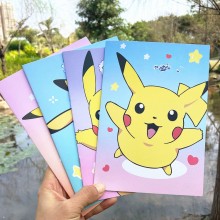 Pokemon Pikachu anime notebooks set(4pcs a set)