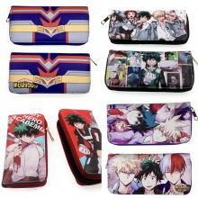 My Hero Academia anime long wallet