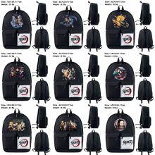 Demon Slayer anime nylon backpack bag