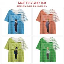 Mob Psycho 100 anime short sleeve t-shirt